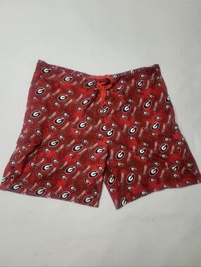 Vtg Georgia Bulldogs Swimming Trunk Shorts Lined AOP Pro player UGA All Over 2XL
